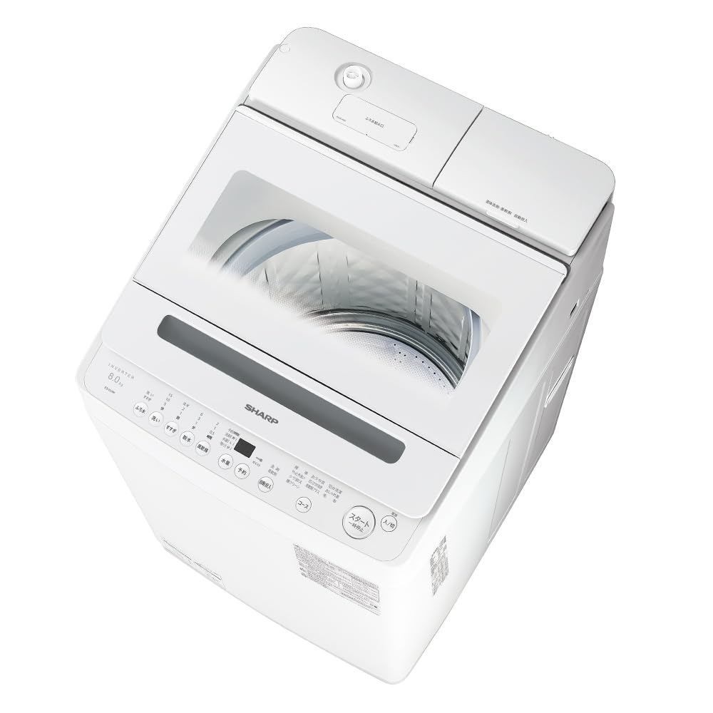 SHARP - SHARP タテ型全自動洗濯乾燥機 Amazon | シャープ タテ型 洗濯乾燥機 洗濯 6.5kg 乾燥 3.5kg 幅